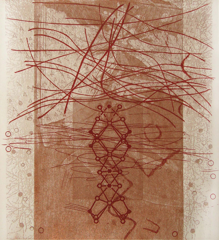 Etching 6.75 in x 6 in